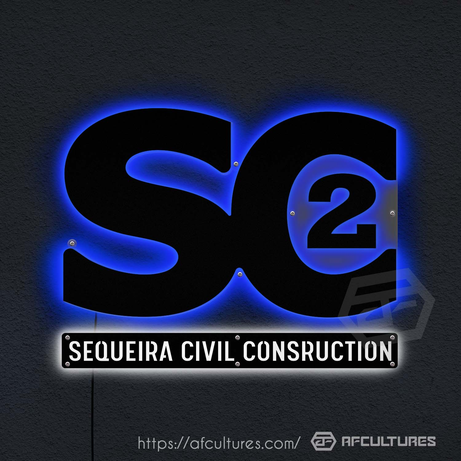 metal signs installed by sequeria civil construction