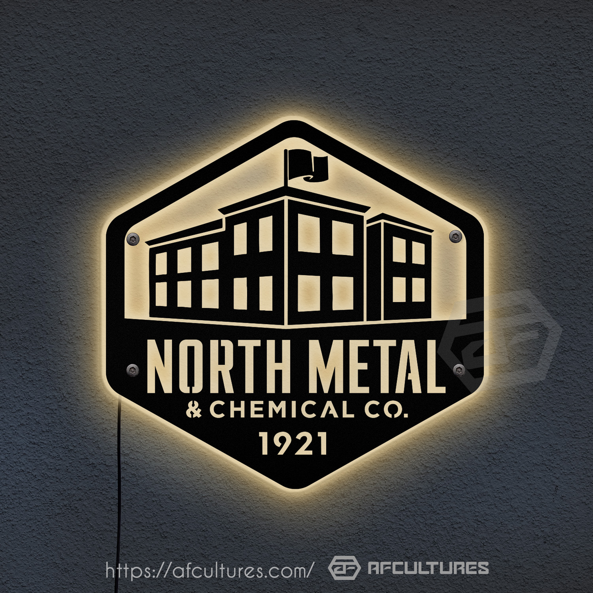 metal sign design for personal services by st clair designs