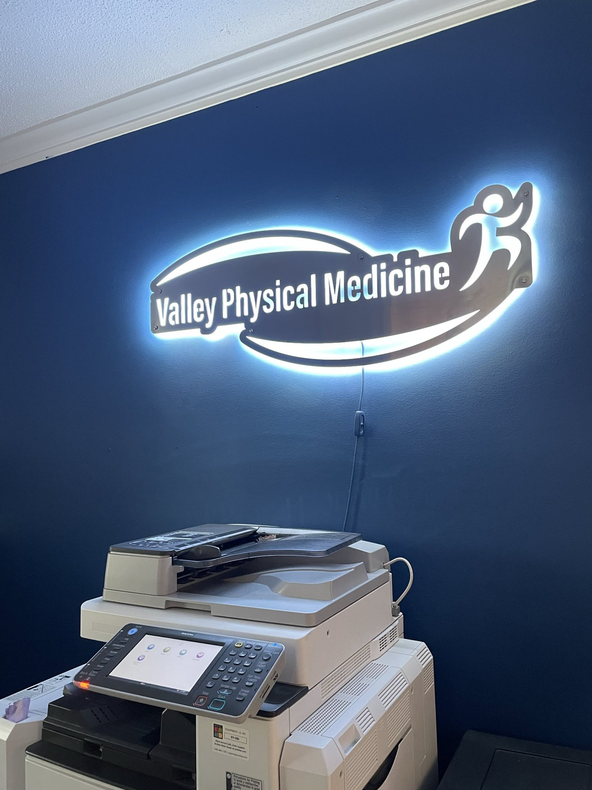 valley physical medicine healthcare metal signs