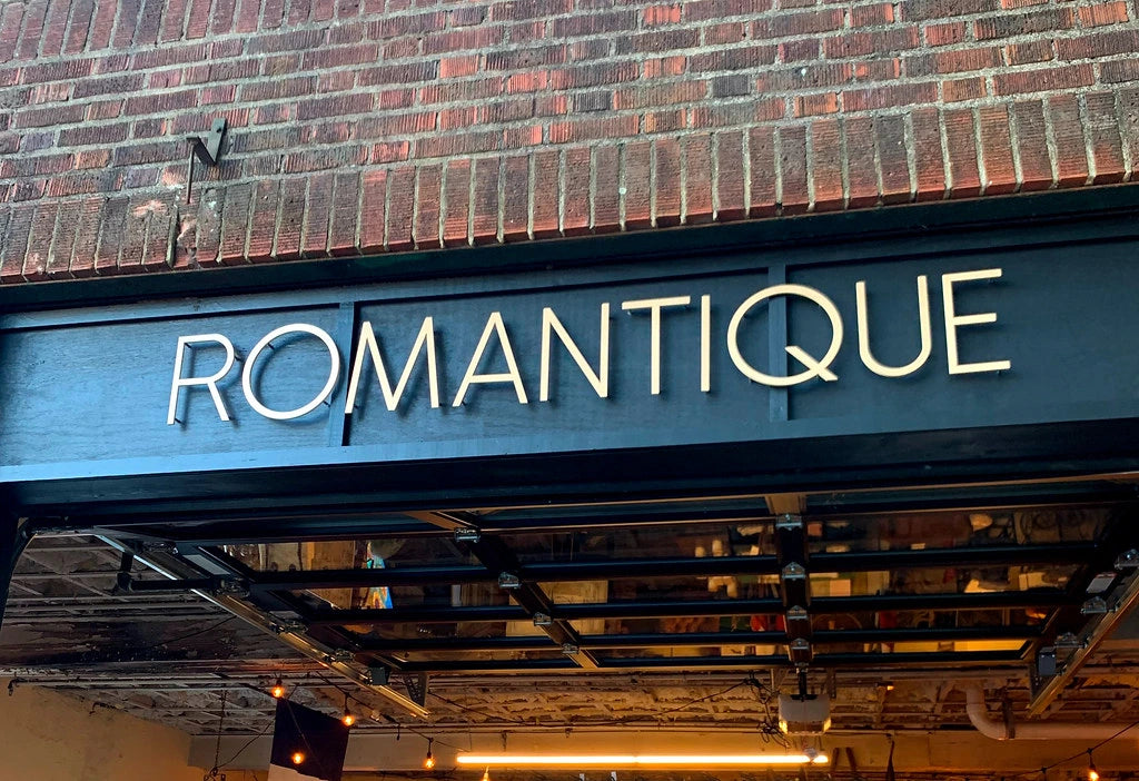 Flat Cut Metal Sign Example 2