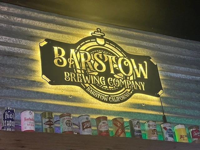 Backlit Metal Signs