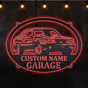 Metal&led Sign, Classic Car Led Sign, Metal LED Sign, Classic Car