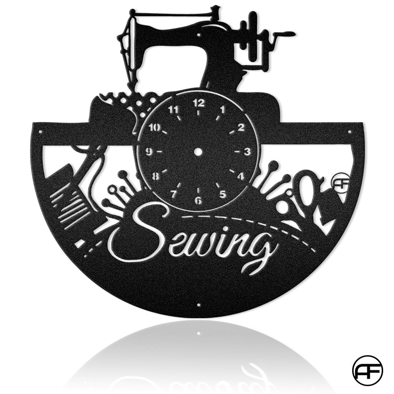 Small Sewing Machine Personalized AFcultures Metal Art - Afcultures-  Signage Making Company