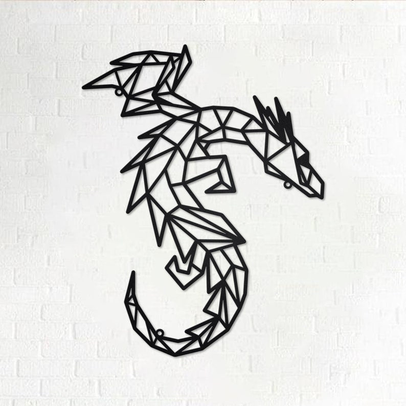 Personalized Celtic Dragon Monogram Steel Sign Hobbies Gift 