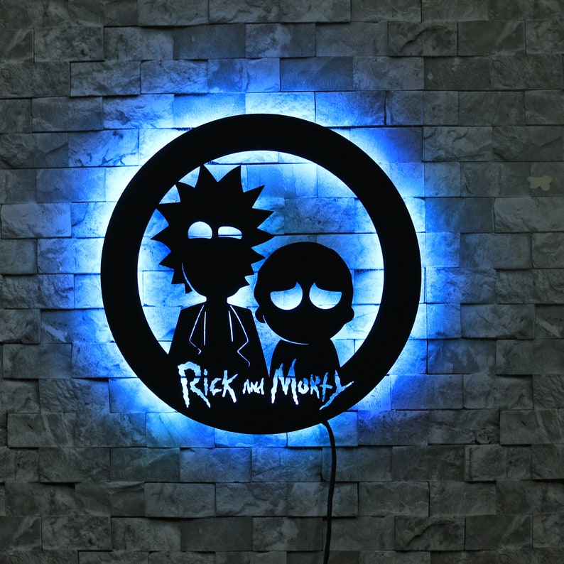 OC] Rick and Morty Logo : r/PixelArt