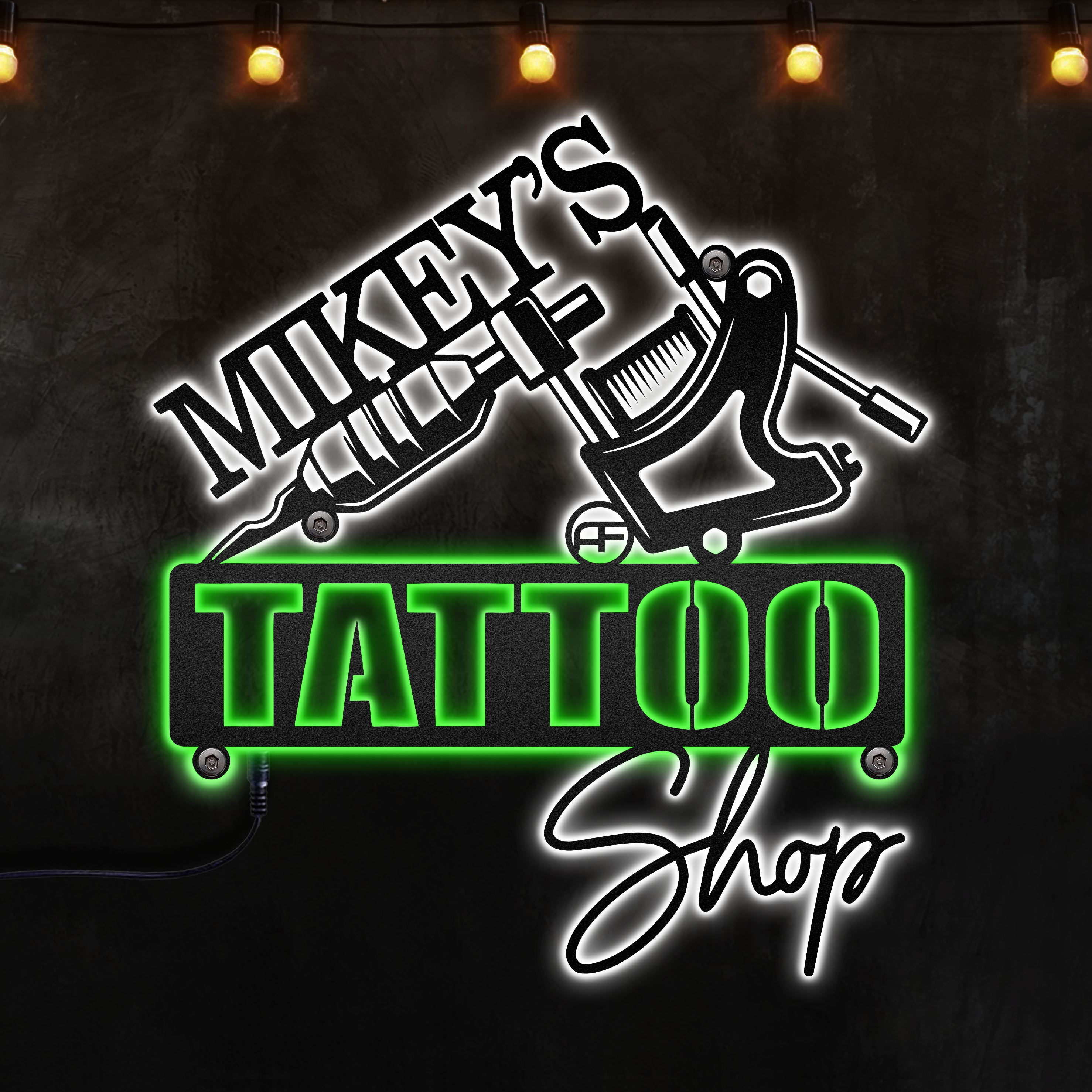LED Neon Sign Tattoo Studio – The Neon Company | PowerLEDs Neon Signs