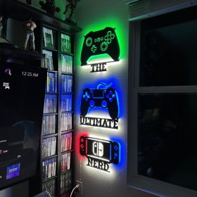  Personalized Game Neon Sign,Gaming Room Decor for